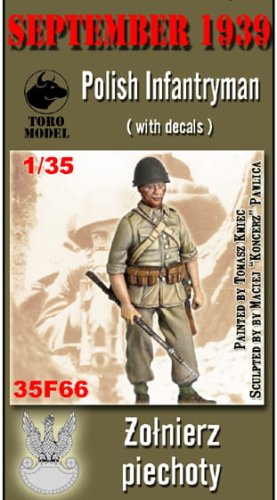Przejdź do produktu TORO MODEL 35F66 - 1:35 Wrzesień 1939 - Żołnierz piechoty