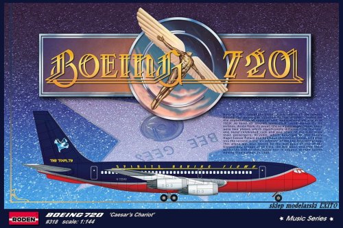 Przejdź do produktu RODEN 318 - 1:144 Boeing 720 - Caesars Chariot
