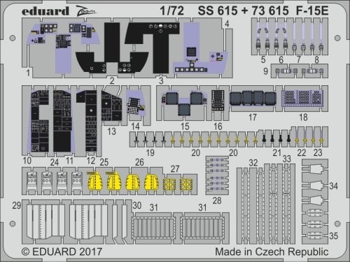 Przejdź do produktu EDUARD SS615 - 1:72 F-15E