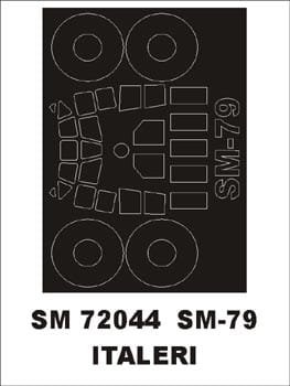 Przejdź do produktu MONTEX SM72044 - 1:72 Savoia SM-79