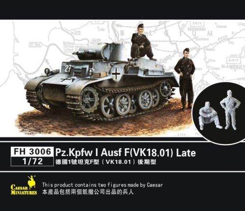 Przejdź do produktu FLYHAWK 3006 - 1:72 Pz. Kpfw I Ausf F (VK.18.01) Late