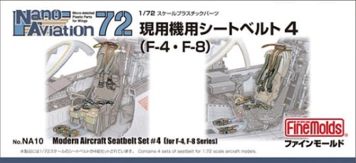 Przejdź do produktu FINE MOLDS NA10 - 1:72 Modern Aircraft Seatbelt Set #4 (F-4, F-8 etc.)
