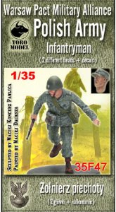 TORO MODEL 35F47 - 1:35 Układ Warszawski Wojsko Polskie - żołnierz piechoty