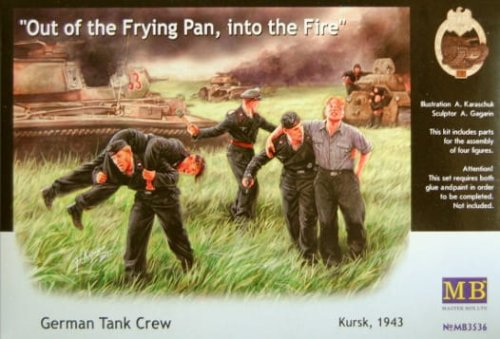 Przejdź do produktu MASTER BOX 3536 - 1:35 German Tank Crew, Kursk 1943