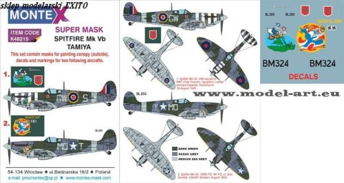 Przejdź do produktu MONTEX K48215 - 1:48 Spitfire Mk Vb