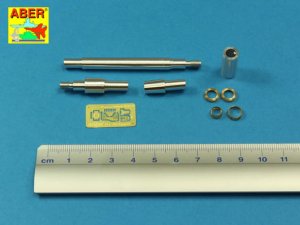 Aber 35L-192 - 1:35 Lufa 120 mm L/44 armaty japońskiego czołgu Type 10