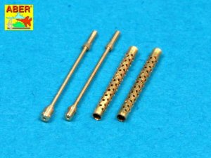 ABER 48L-19  - 1:48 U.S. cal .30 machine guns Browning M-1919 A4 barrels