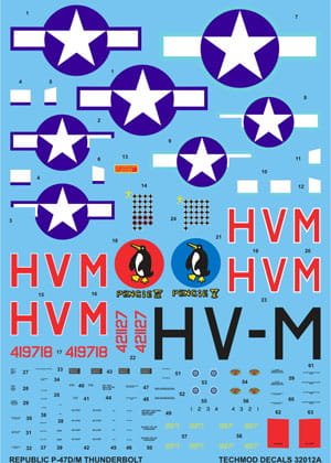 Przejdź do produktu TECHMOD 32012 - 1:32 Republic P-47 D Thunderbolt