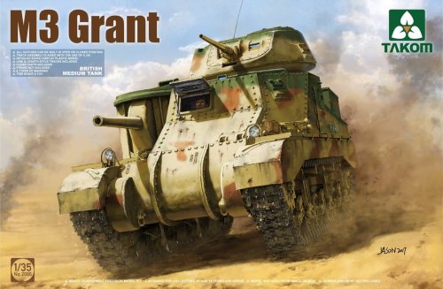 Przejdź do produktu TAKOM 2086 - 1:35 M3 Grant British Medium Tank