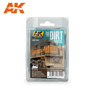 AK INTERACTIVE 7020 - Basic Dirt Effects - Train Series