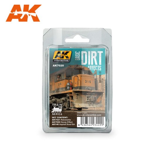 Przejdź do produktu AK INTERACTIVE 7020 - Basic Dirt Effects - Train Series