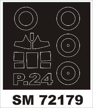 Przejdź do produktu MONTEX SM72179 - 1:72 PZL P.24