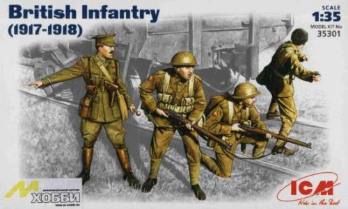 Przejdź do produktu ICM 35301 - 1:35 British Infantry (1917-1918)