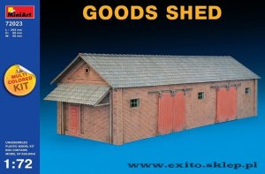 MINIART 72023 - 1:72 Goods Shed - multicolored kit