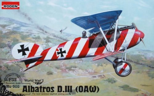 Przejdź do produktu RODEN 608 - 1:32 Albatros D. III OAW