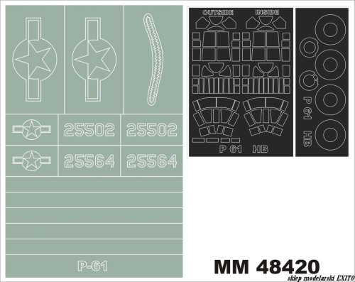 Przejdź do produktu MONTEX MM48420 - 1:48 P-61A