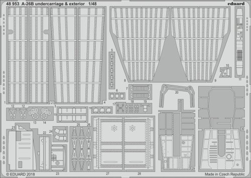 Przejdź do produktu EDUARD 48953 - 1:48 A-26B undercarriage & exterior