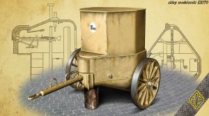 ACE 72561 - 1:72 Panzer Nest - German WWII mobile MG bunker