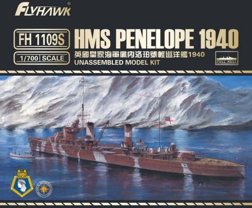 Przejdź do produktu FLYHAWK 1109S - 1:700 HMS Penelope 1940 - Deluxe Edition
