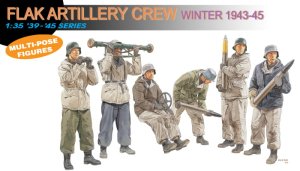 DRAGON 6275 - 1:35 Flak Artillery Crew Winter 1943-45