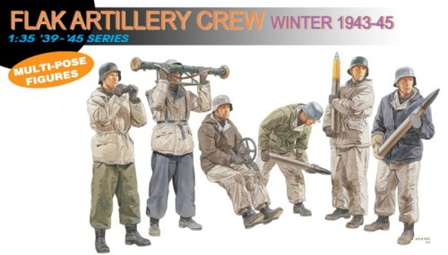 Przejdź do produktu DRAGON 6275 - 1:35 Flak Artillery Crew Winter 1943-45