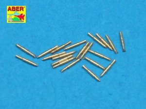 ABER 1:350L-32  - 1:350 Set of 20 pcs 0,5in (12,7mm) Vickers Mk.III machine gun barrels for Royal Navy ships