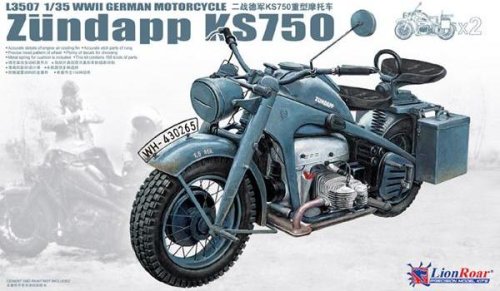 Przejdź do produktu GREAT WALL HOBBY 3507 - 1:35 WWII German Zundapp KS 750