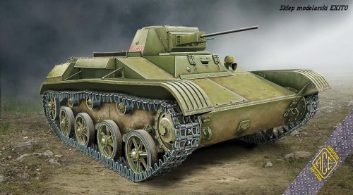 Przejdź do produktu ACE 72540 - 1:72 T-60 Soviet Light Tank zavod 264 ( spoked wheels , model 1942 )