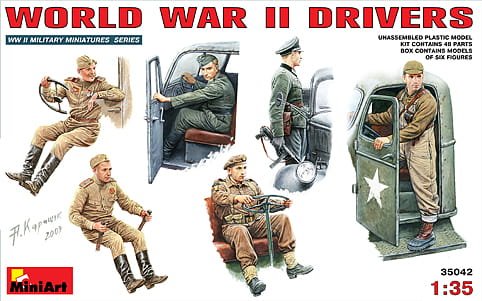 Przejdź do produktu MINIART 35042 - 1:35 WW II Drivers