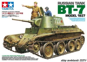 TAMIYA 35327 - 1:35 BT-7 Russian Tank Model 1937