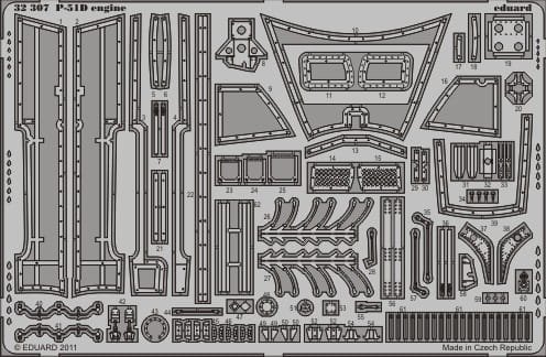 Przejdź do produktu EDUARD 32307 - 1:32 P-51D engine