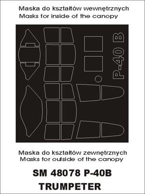 Przejdź do produktu MONTEX SM48078 - 1:48 Curtiss P-40B