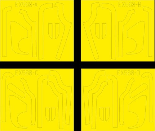 Przejdź do produktu EDUARD EX568 - 1:48 B-17G antiglare panels (BO & DL production)