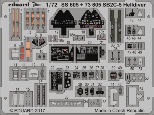 Przejdź do produktu EDUARD SS605 - 1:72 SB2C-5 Helldiver