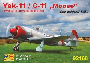 RS MODELS 92168 - 1:72 Yak-11 / C-11 Moose