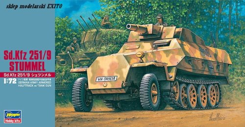 Przejdź do produktu HASEGAWA MT46 - 1:72 Sd.kfz.251/9 Stummel