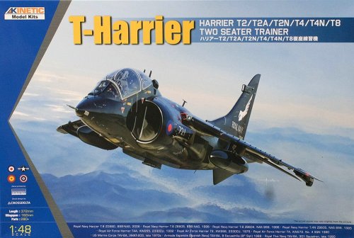 Przejdź do produktu KINETIC 48040 - 1:48 T-Harrier T2/T2A/T2N/T4/T4N/T8 Two Seater Trainer