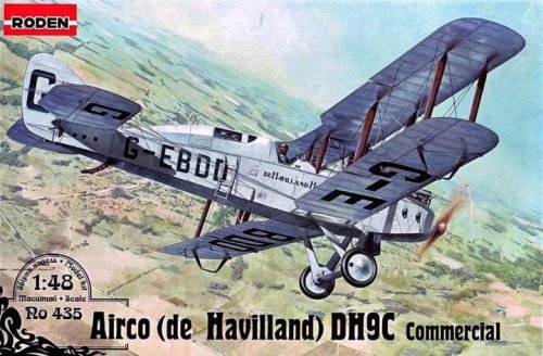 Przejdź do produktu RODEN 435 - 1:48 Airco (De Havilland) D.H.9 c Commercial