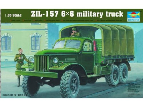 Przejdź do produktu TRUMPETER 01001 - 1:35 ZIL-157 6x6 Soviet Army Truck
