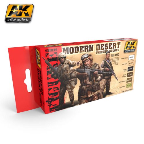 Przejdź do produktu AK INTERACTIVE 3220 - Modern Desert Uniform Colors Set