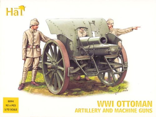 Przejdź do produktu HAT 8094 - 1:72 WWI Ottoman Artillery and Machine Guns