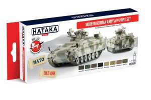 HATAKA AS81 - Zestaw farb Modern German Army AFV
