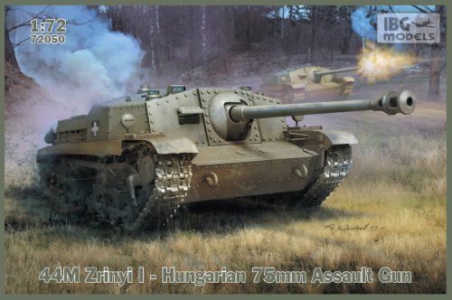 Przejdź do produktu IBG 72050 - 1:72 44M Zrinyi I - Hungarian 75mm Assault Gun