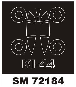 Przejdź do produktu MONTEX SM72184 - 1:72 Ki-44 Shoki