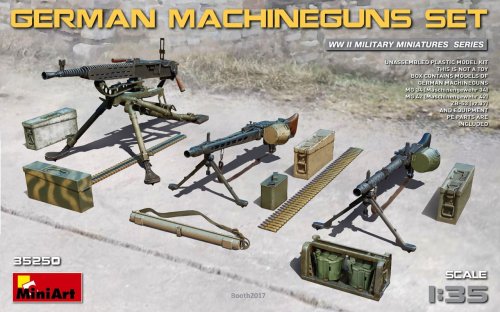 Przejdź do produktu MINIART 35250 - 1:35 German Machinenguns Set