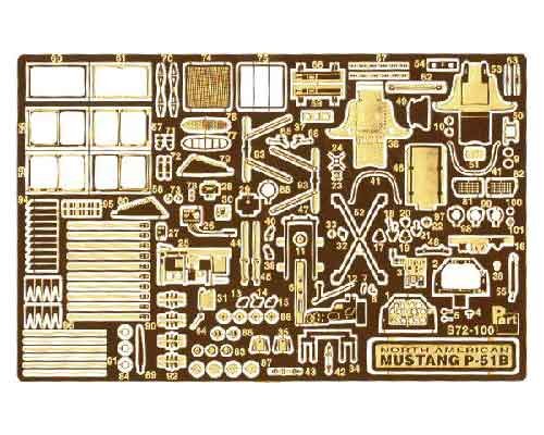 Przejdź do produktu PART S72100 - 1:72 P-51B Mustang