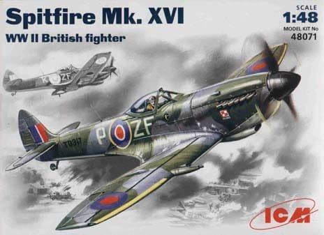 Przejdź do produktu ICM 48071 - 1:48 Spitfire Mk.XVI, WWII British Fighter