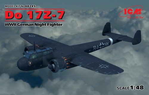 Przejdź do produktu ICM 48245 - 1:48 Dornier Do 17Z-7 WWII German Night Fighter