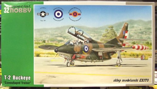Przejdź do produktu SPECIAL HOBBY 32059 - 1:32 T-2 Buckeye - Camouflaged Trainer