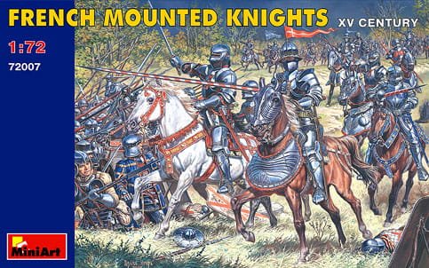 Przejdź do produktu MINIART 72007 - 1:72 French Mounted Knights. XV Century